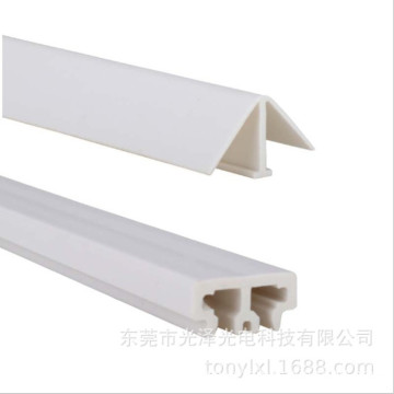 Professional custom white clear colorful ABS PVC profiles